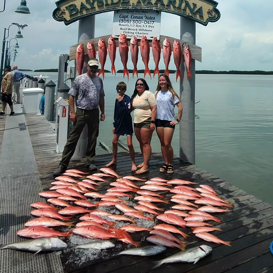 Fish catch on Just Cuz Sportfishing